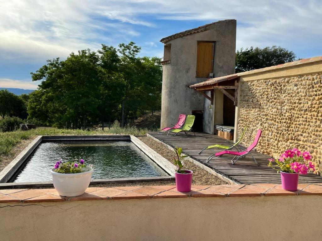 Chambre A La Ferme Au Milieu Des Lavandes ヴァロンソル エクステリア 写真